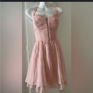 Guess pink flirty mini dress